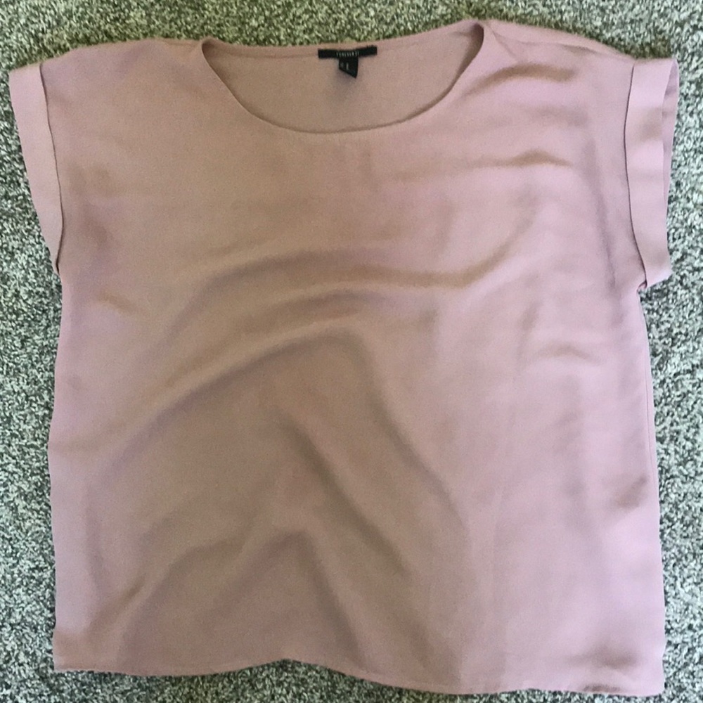 Forever 21 Nude-Pink dress shirt